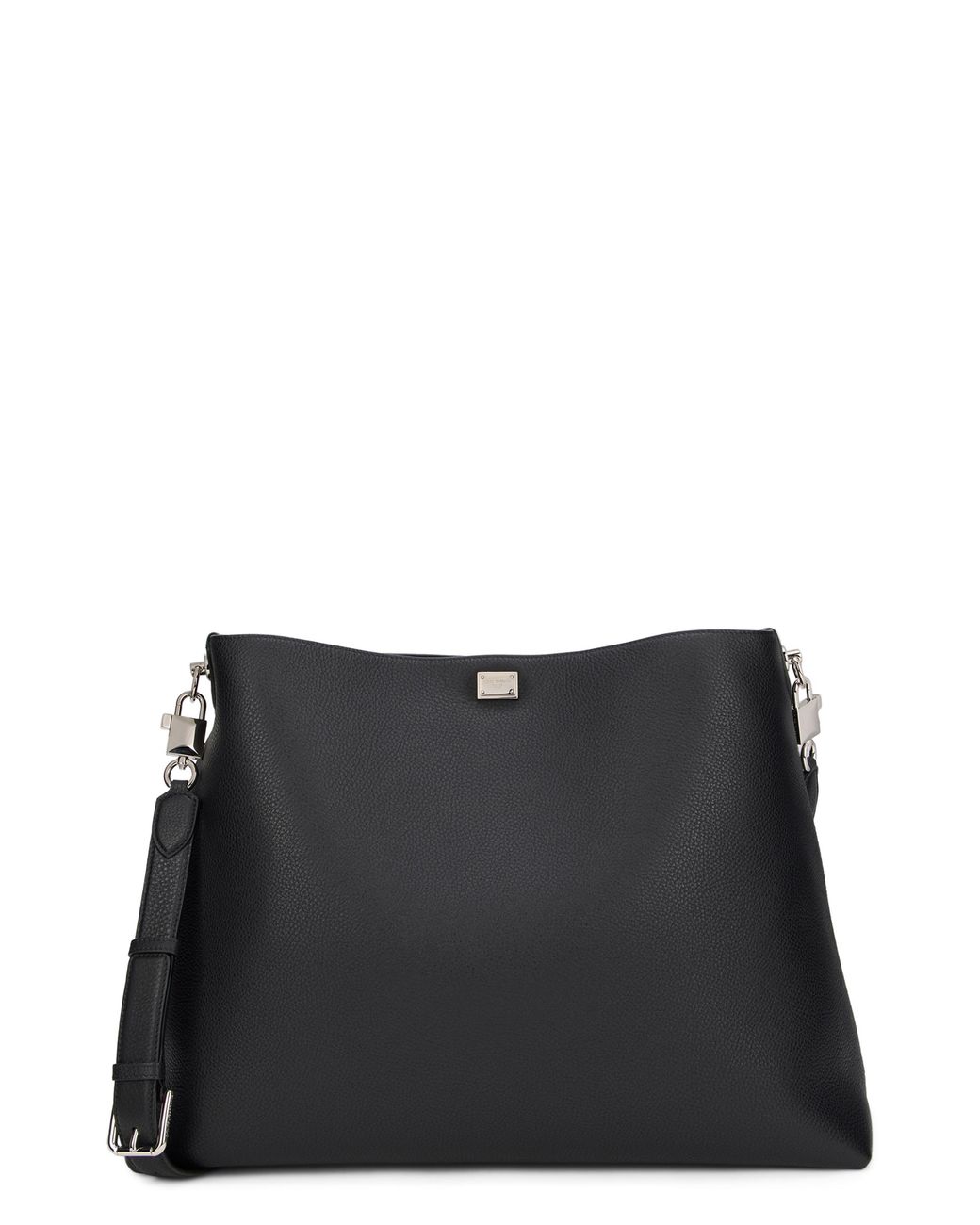 Dolce & Gabbana Black Tote Bag Vittoria Leather Calfskin for men