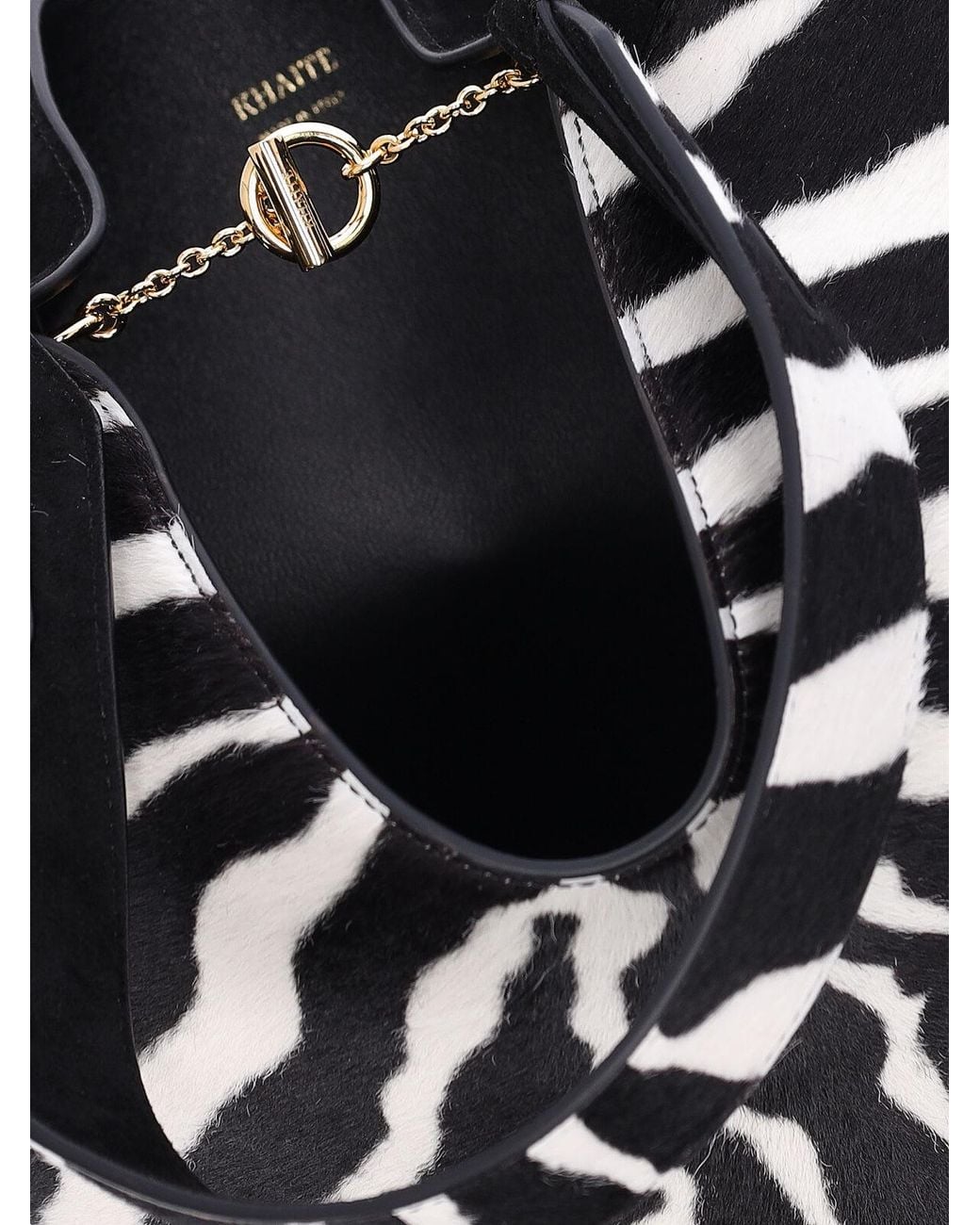 Khaite Black Small Bag Lotus