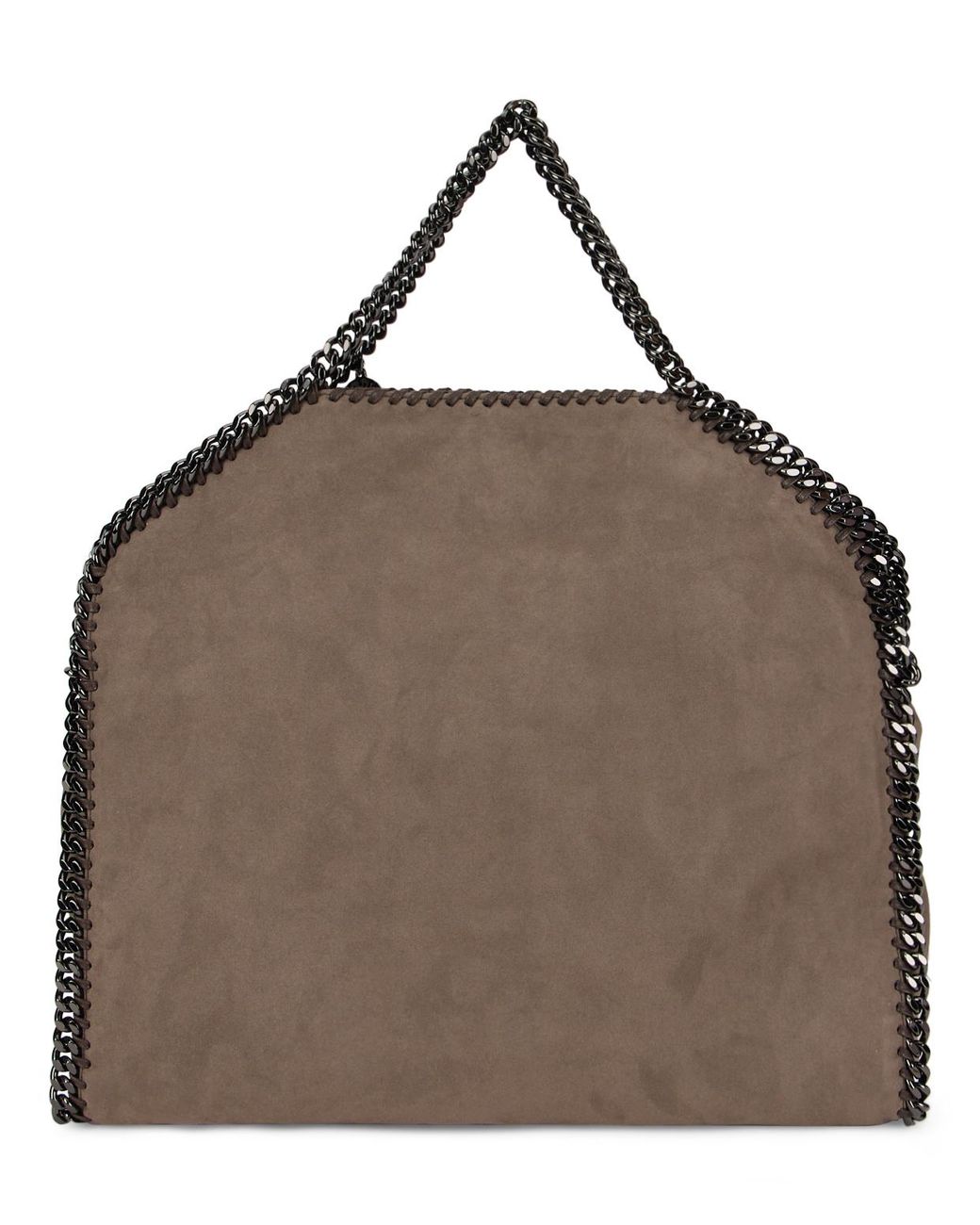 Stella McCartney Brown Stella Mccartney Chain-Trimmed Tote Bag — Taupe
