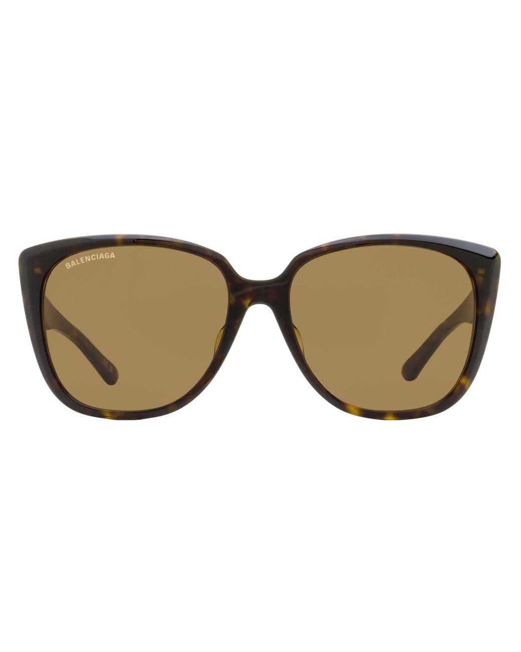Balenciaga Black Alternative Fit Sunglasses Bb0175Sa 002 57Mm Plastic (Acetate)