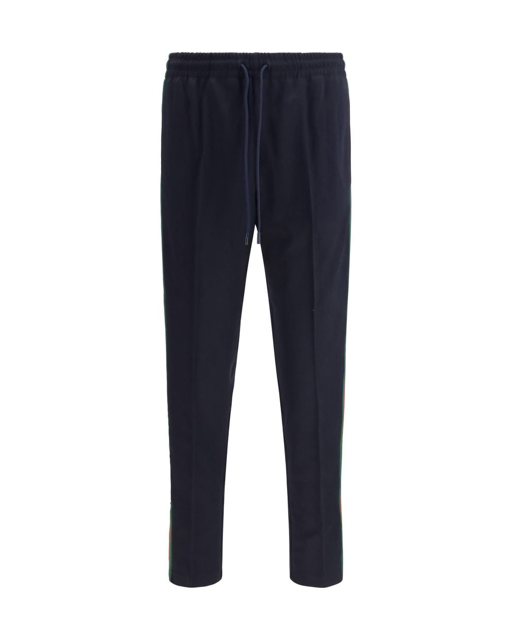 Gucci Blue Sporty Pants Technical Jersey Polyester; Cotton Trousers for men