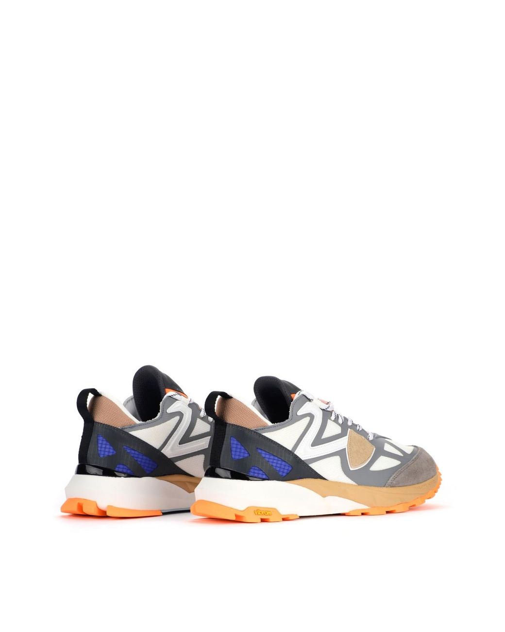 Philippe Model Blue Rockx Low Vibram Sole Sneakers for men