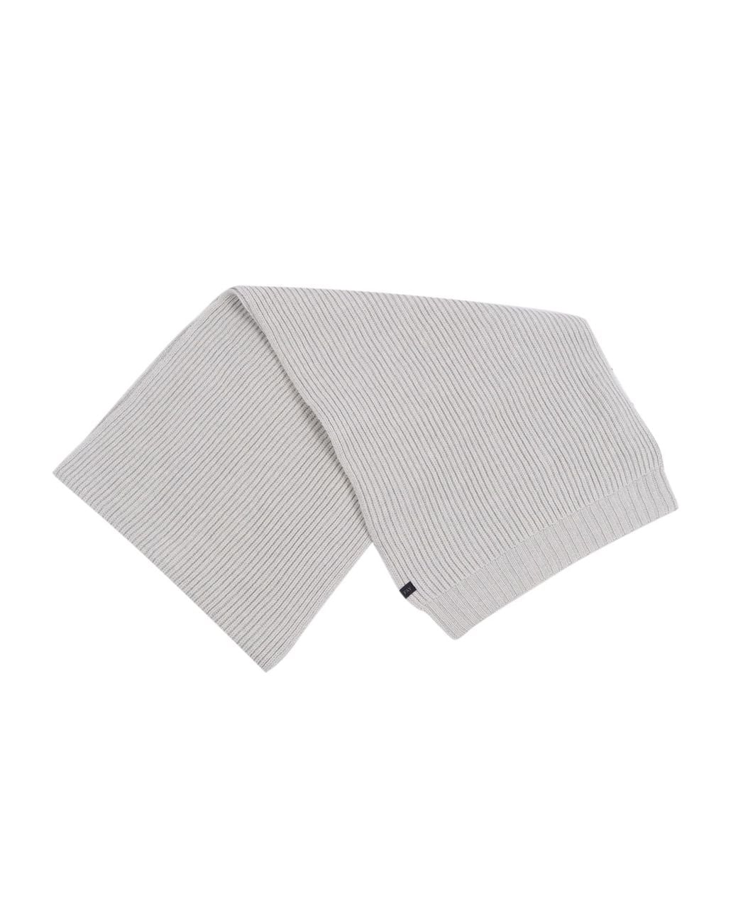 Fay Gray Ribbed Scarf for men