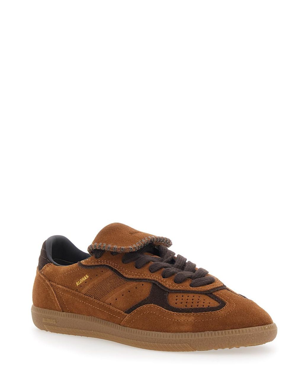 Alohas Brown Loafers Soft Suede With Rubber Sole Sneaker for men
