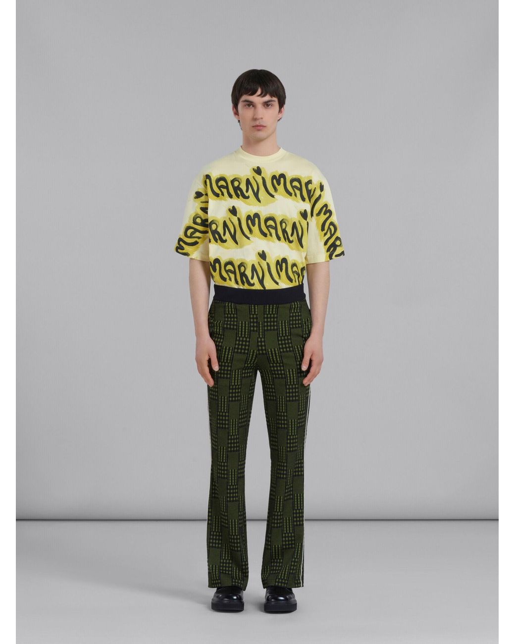 Marni Green Pants for men