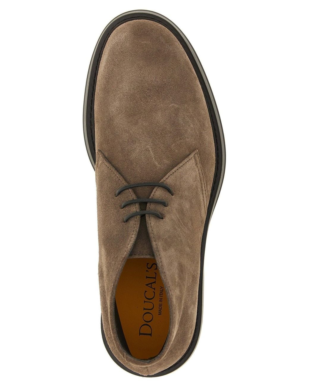 Doucal's Brown Suede Chukka Boot for men
