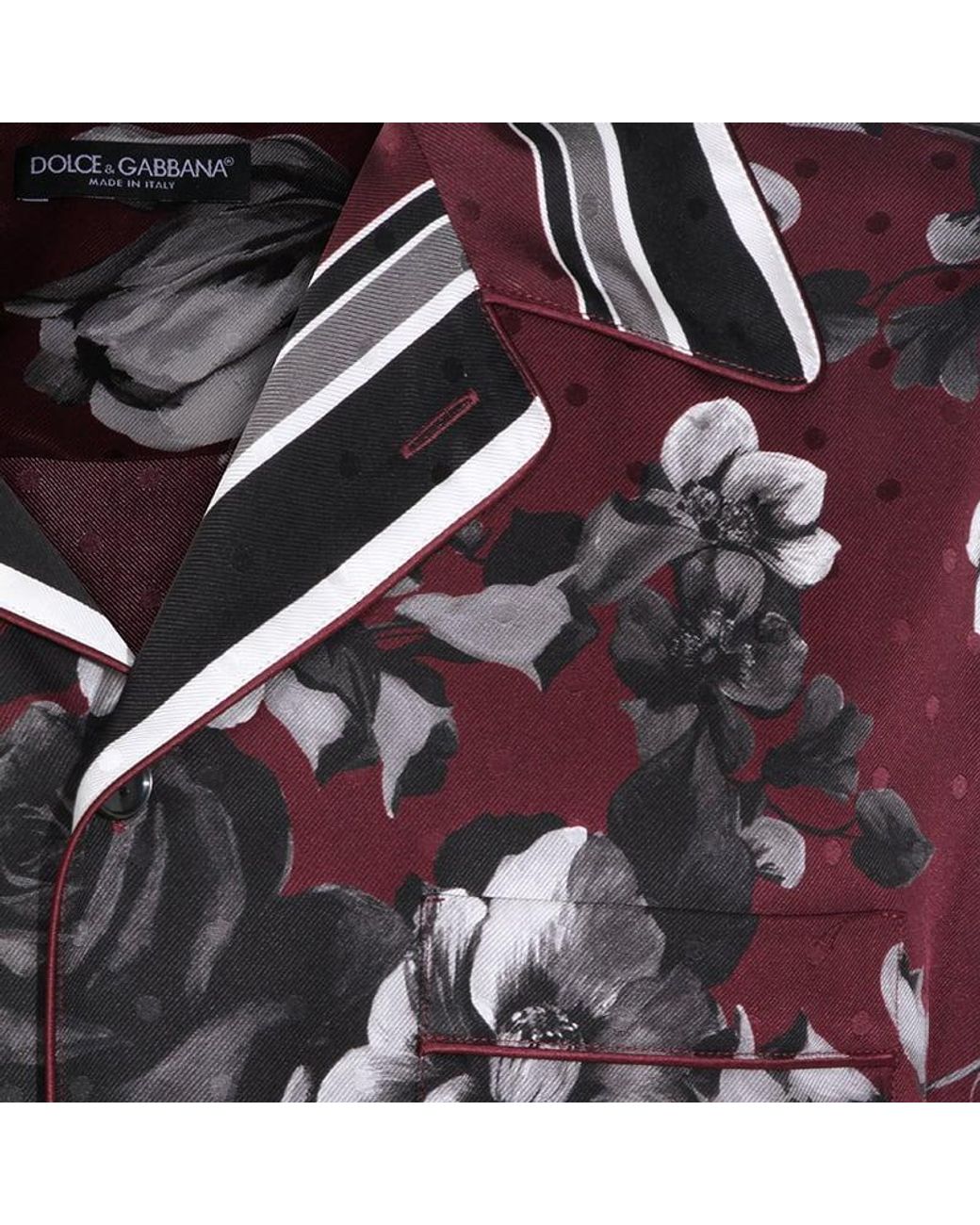 Dolce & Gabbana Multicolor Shirts Seta for men