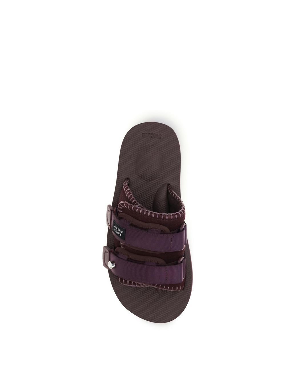 Forte_forte Brown Double-Strap Sandals