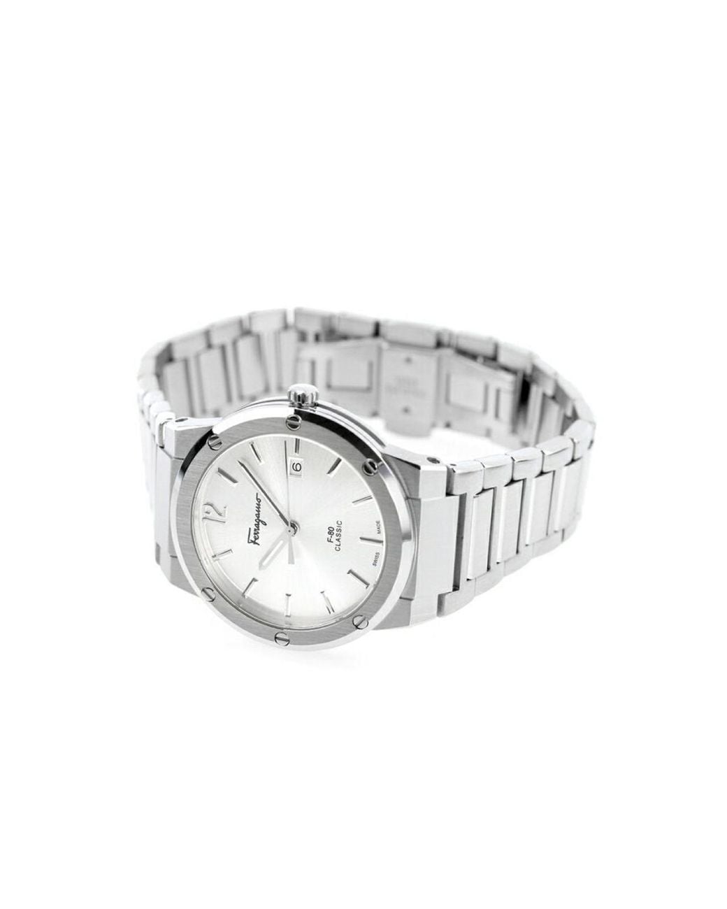 Ferragamo Metallic F80 Classic 41Mm Quartz Watch Bijoux for men