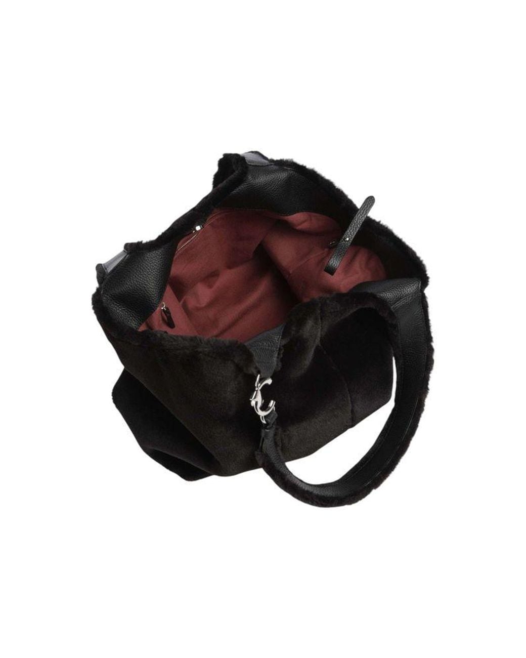Coccinelle Black Shoulder Bag Polyester