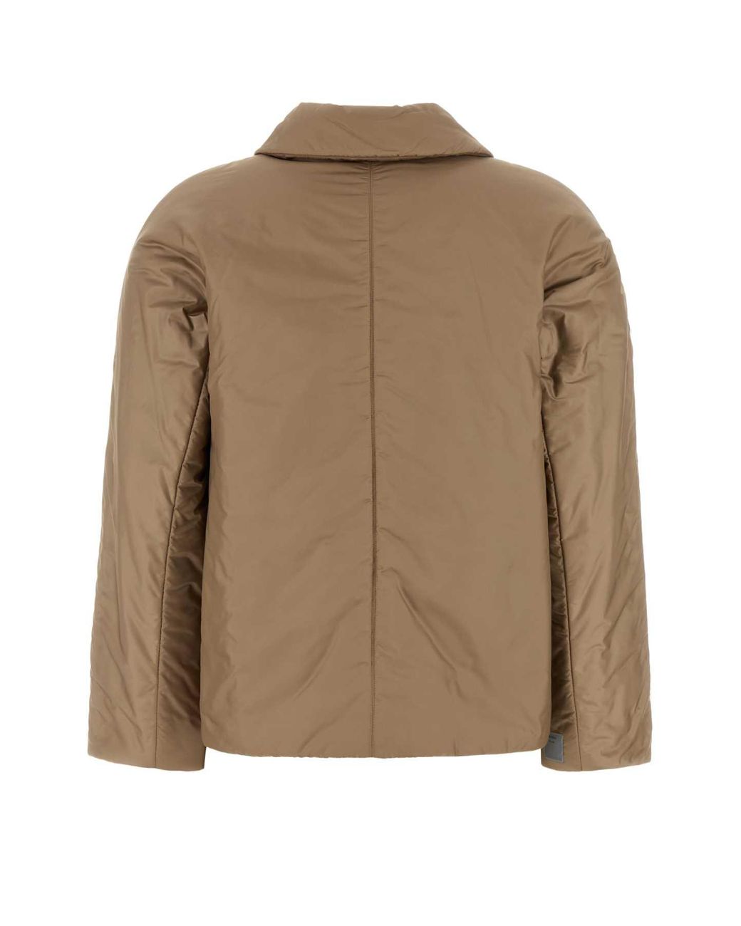 ダウンジャケット・コート Max Mara Camel polyester Greens padded jacket Max Mara Jackets in Brown | Lyst