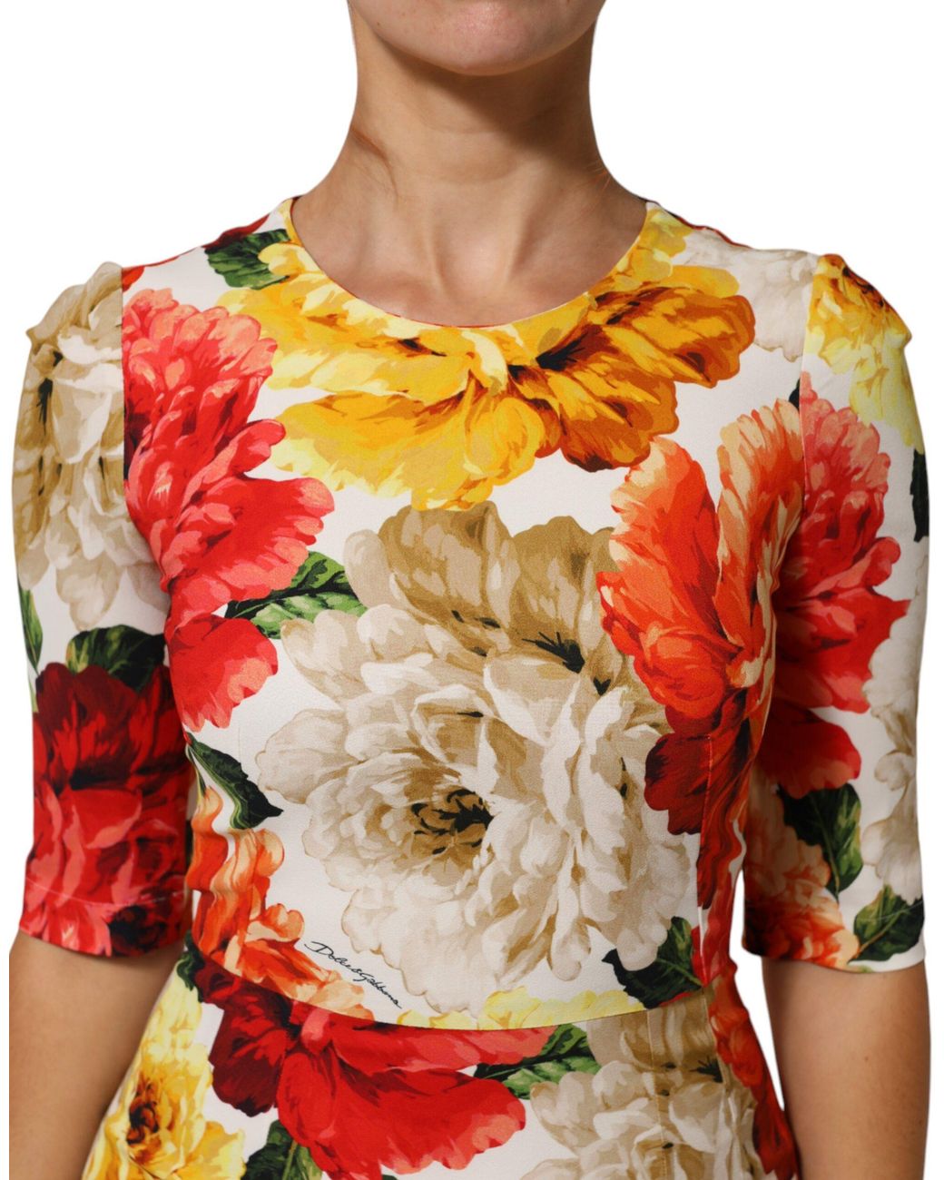 Dolce & Gabbana Red Midi Dresses