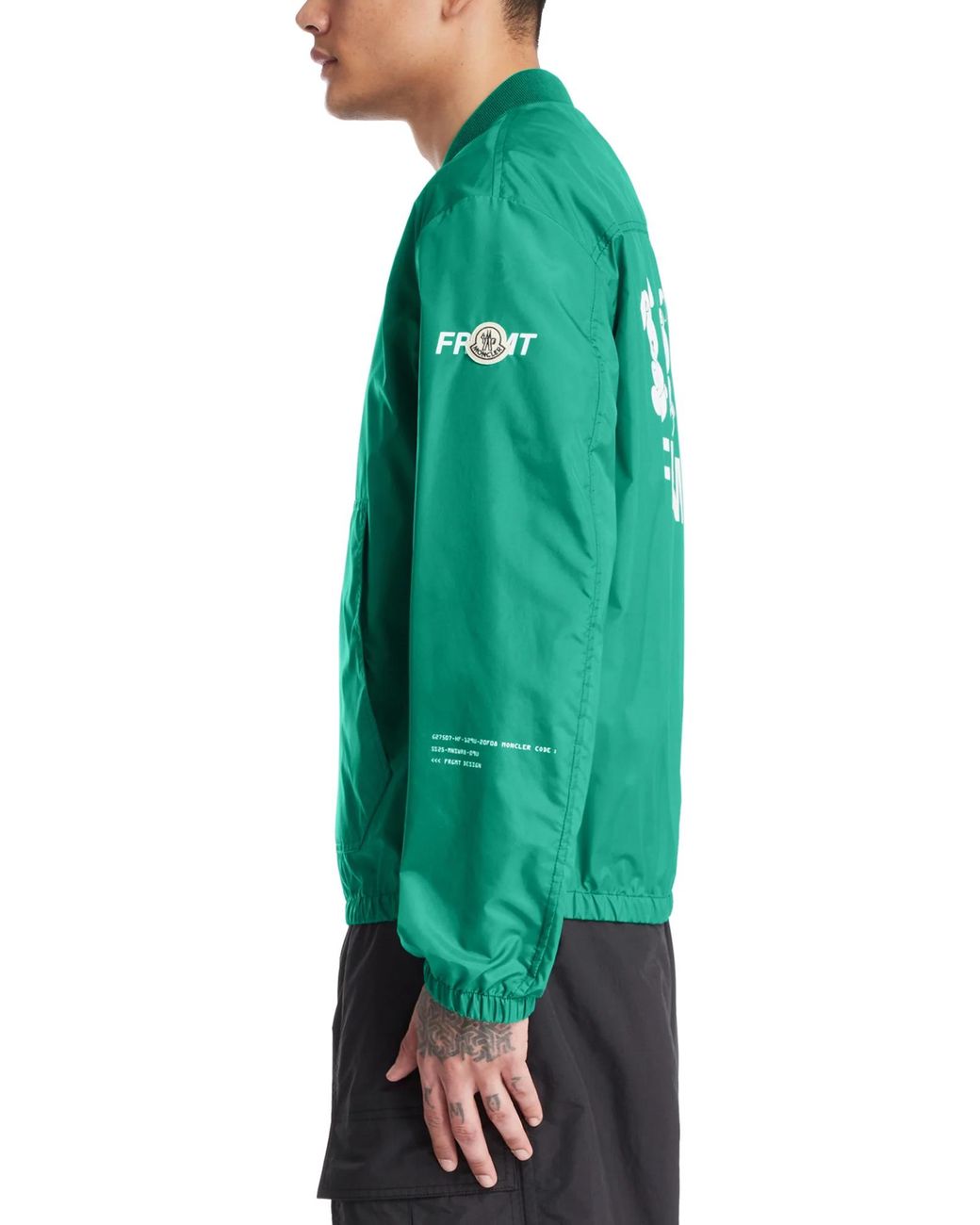 Moncler Green Genius X Frgmt Ostria Bomber Jacket for men