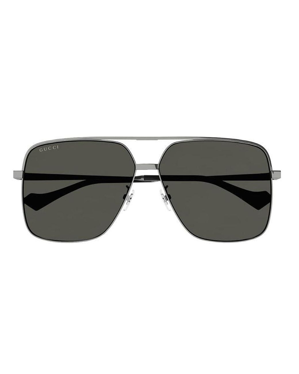 Gucci Metallic Frame And Lens Sunglasses for men