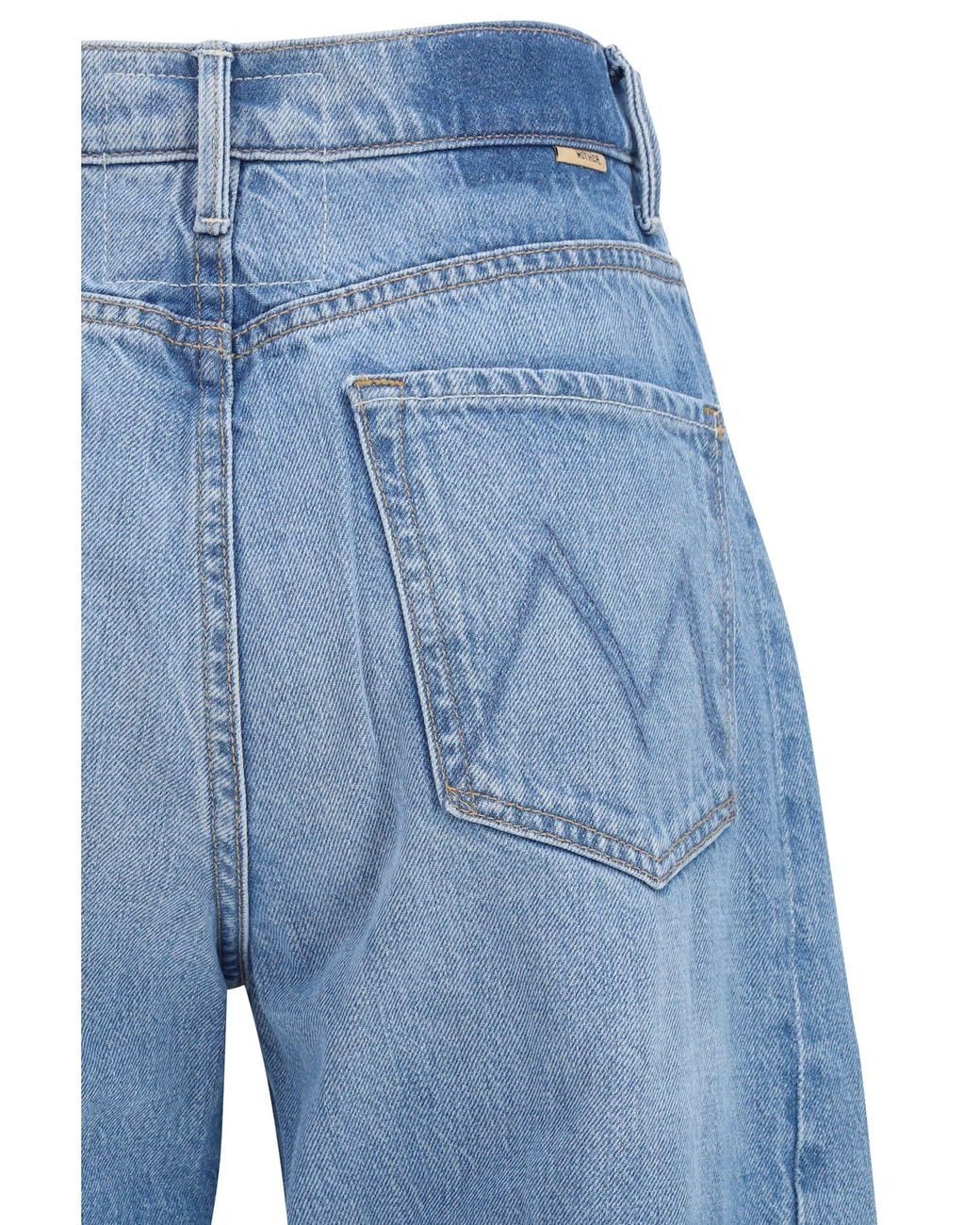 Mother Half-Pipe Jeans in Blue | Lyst UK