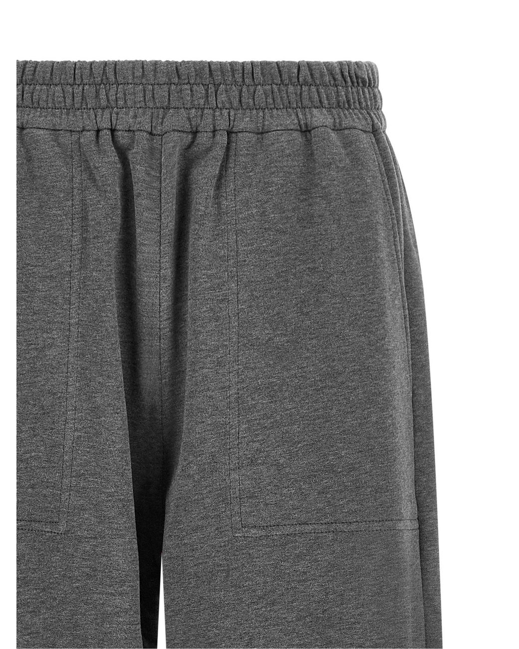 Brunello Cucinelli Gray Pure Cotton Joggers