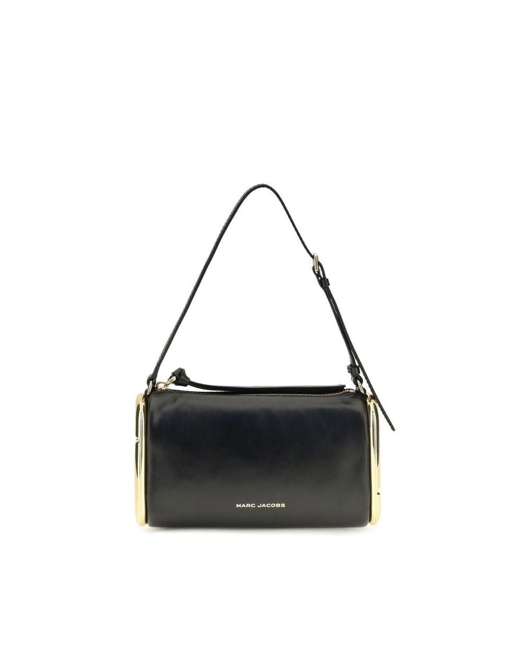 Marc Jacobs Black Calf Leather Bos Taurus Shoulder Bag