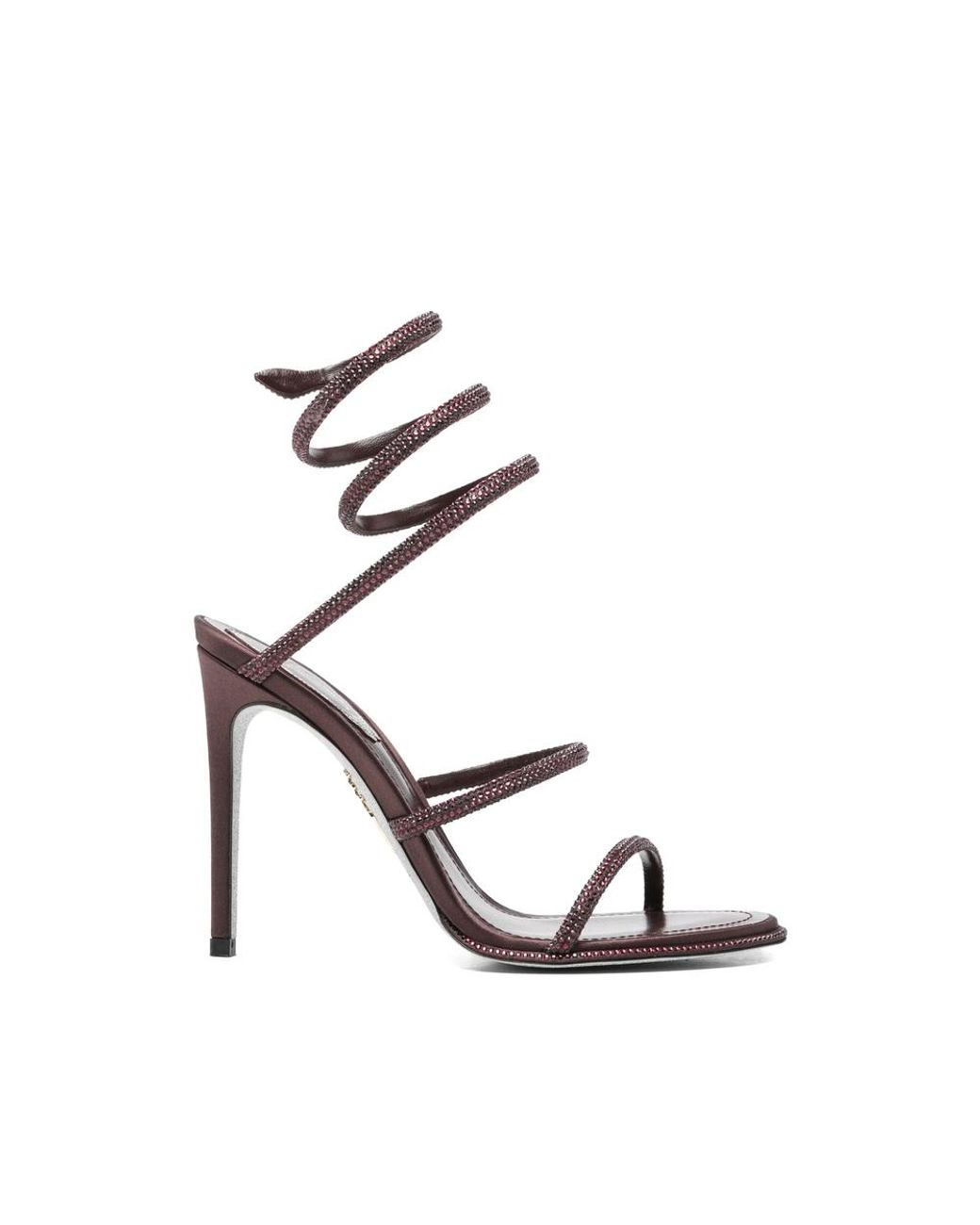 Rene Caovilla Multicolor Cleo Crystal-Embellished Sandals