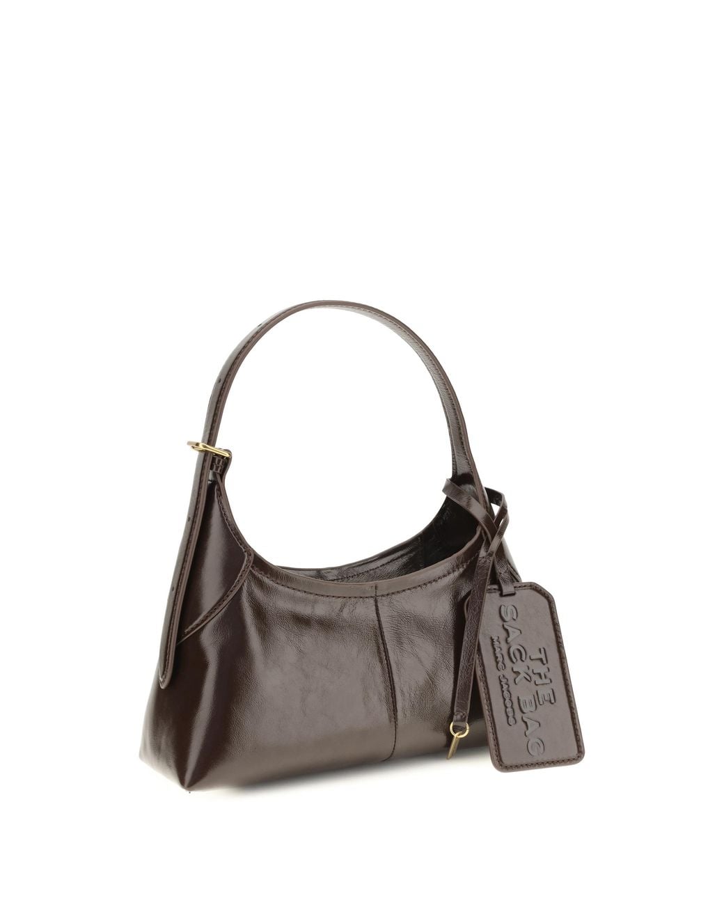 Marc Jacobs Multicolor Small Belted Sack Shoulder Bag Calf Leather