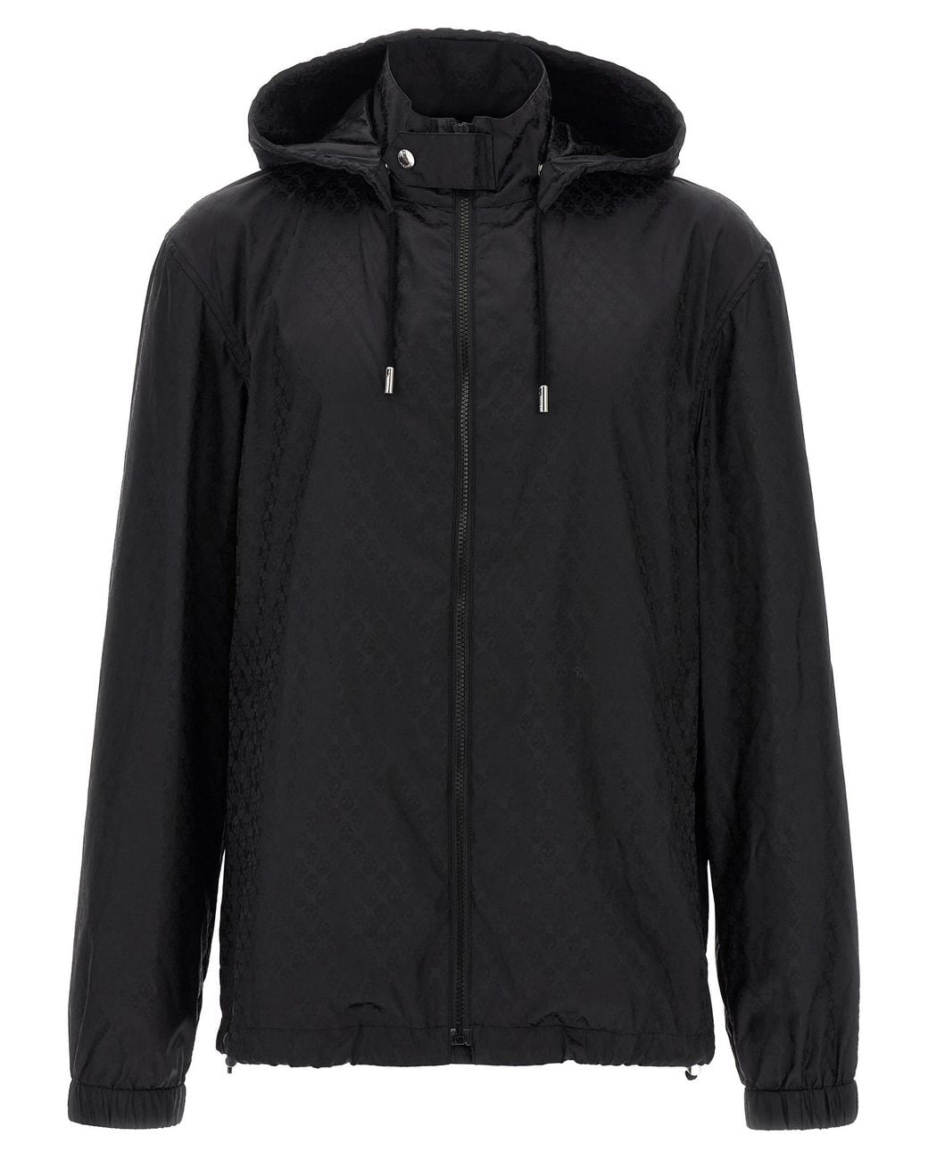 McQueen Black 'Skull' Windbreaker for men