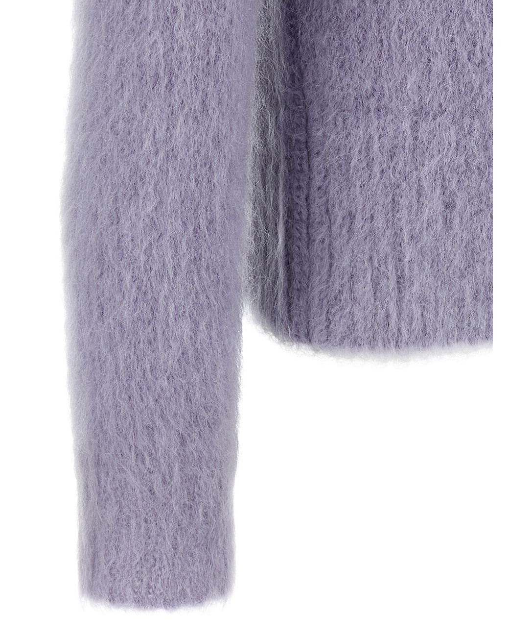 Gucci Purple 'Polo' Cardigan for men