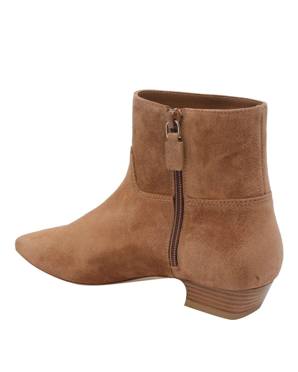 Stuart Weitzman Brown Stassi Booties