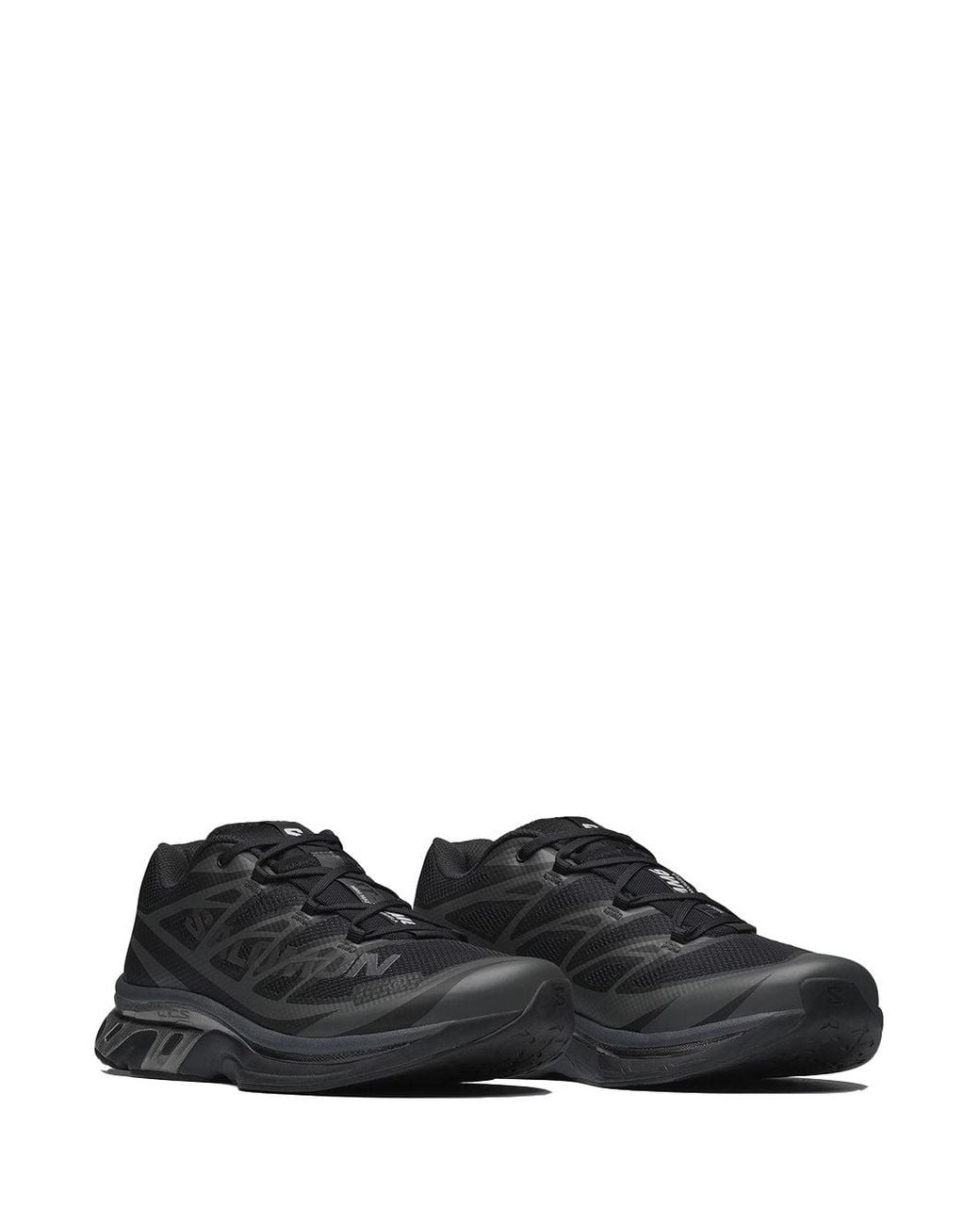 MM6 by Maison Margiela Black Mm6 & Salomon Sportstyle Intersections Sneaker