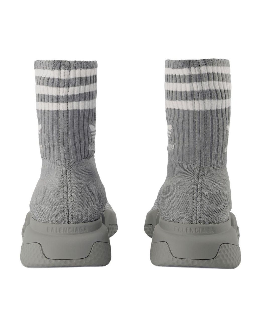 Balenciaga Gray Speed Lt Adidas Sneakers