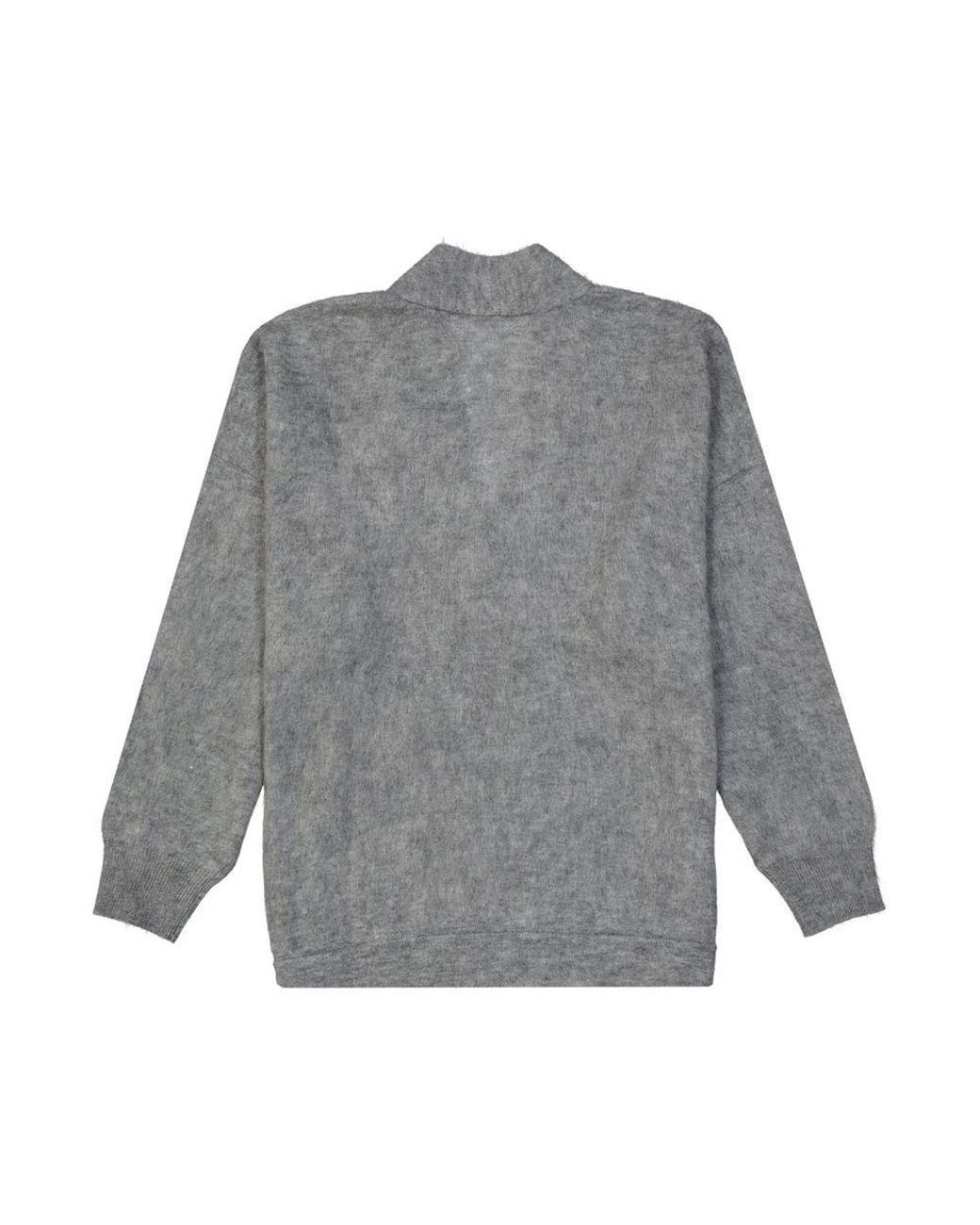 Brunello Cucinelli Gray Wool Sweatshirt