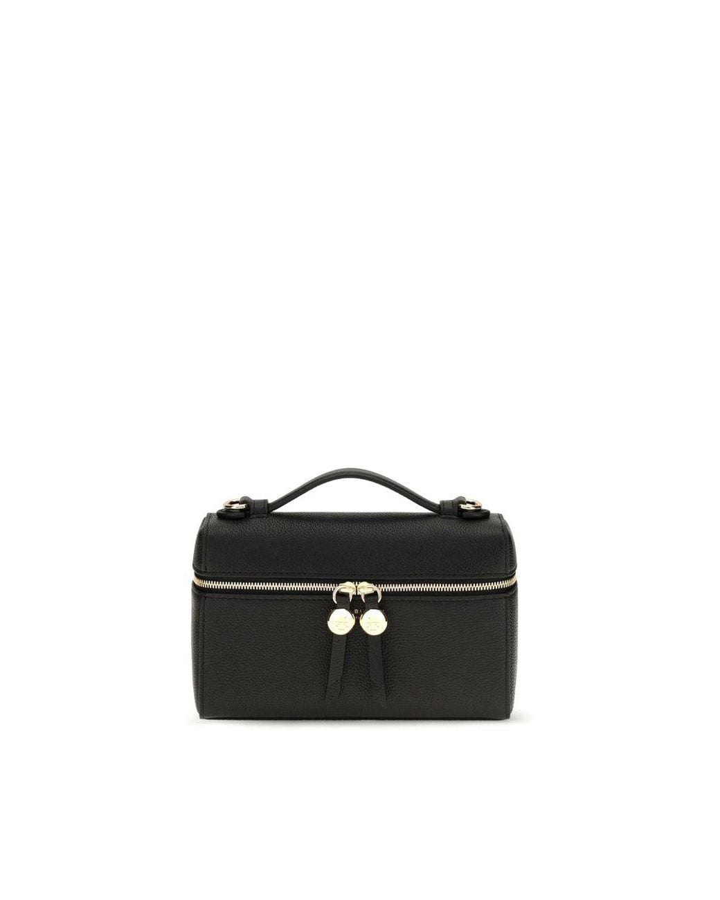 Tory Burch Black Tory Burch Romy Slim Top Handle Bag
