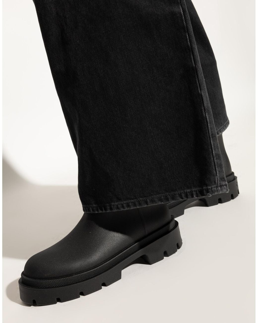 Off-White c/o Virgil Abloh Black Reboot Rainy Days Boots for men