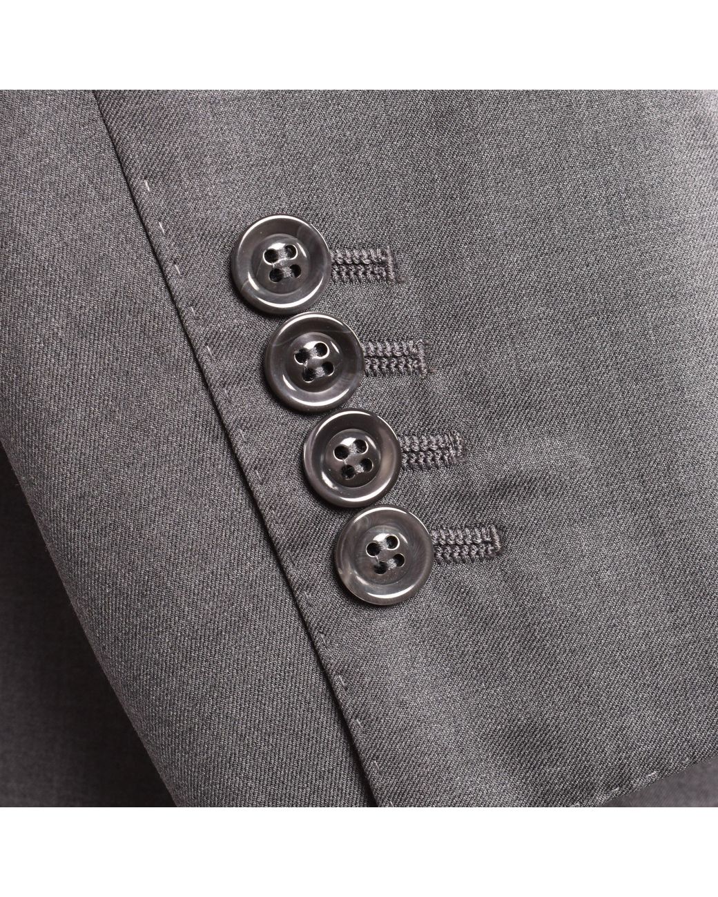 Brunello Cucinelli Gray Wool Silk Tuxedo Blazer for men