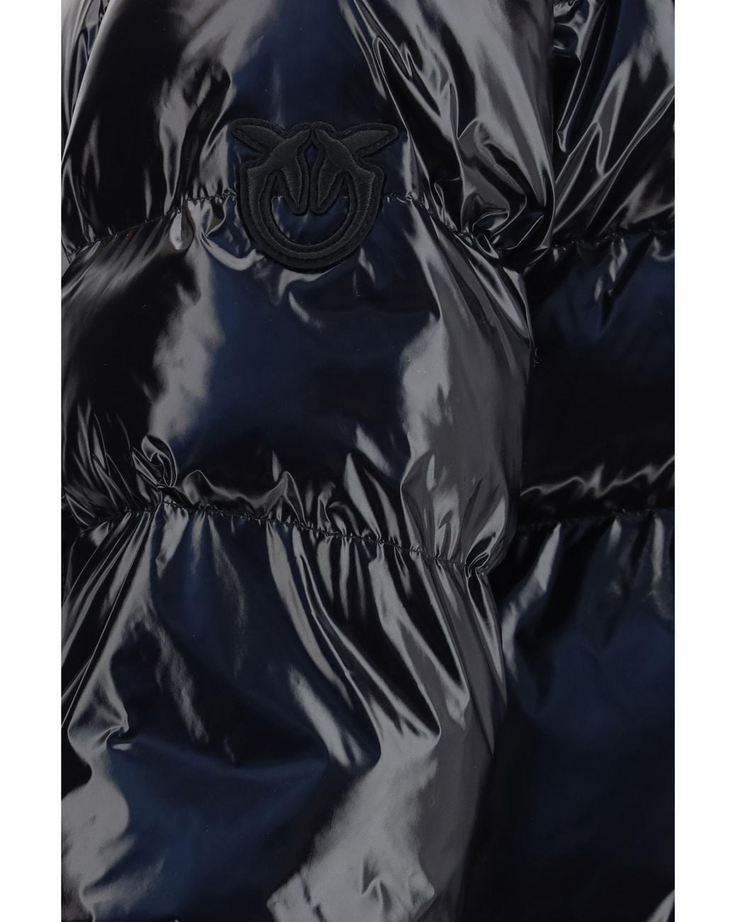 Pinko Blue Pinko Quilted Polyamide Down Jacket