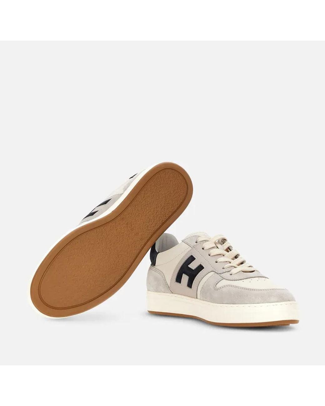 Hogan White Hogan E26 Sneaker — Cream for men