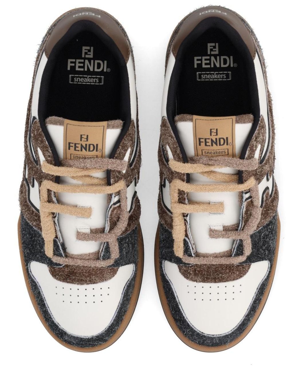 Fendi Multicolor Fendi Match Sneakers for men