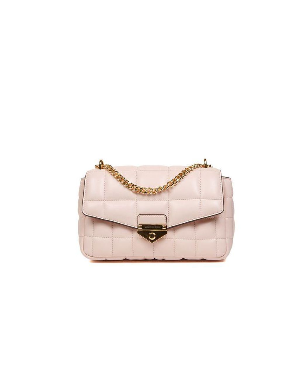 Michael Kors Natural Shoulder Bag Polyvinyl Chloride Shoulder-Bags