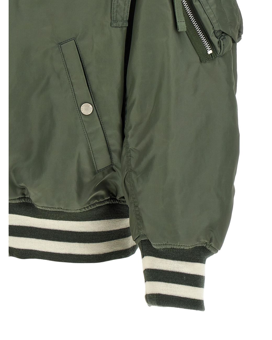 Comme des Garçons Green Comme Des Garçons Nylon Bomber Jacket for men
