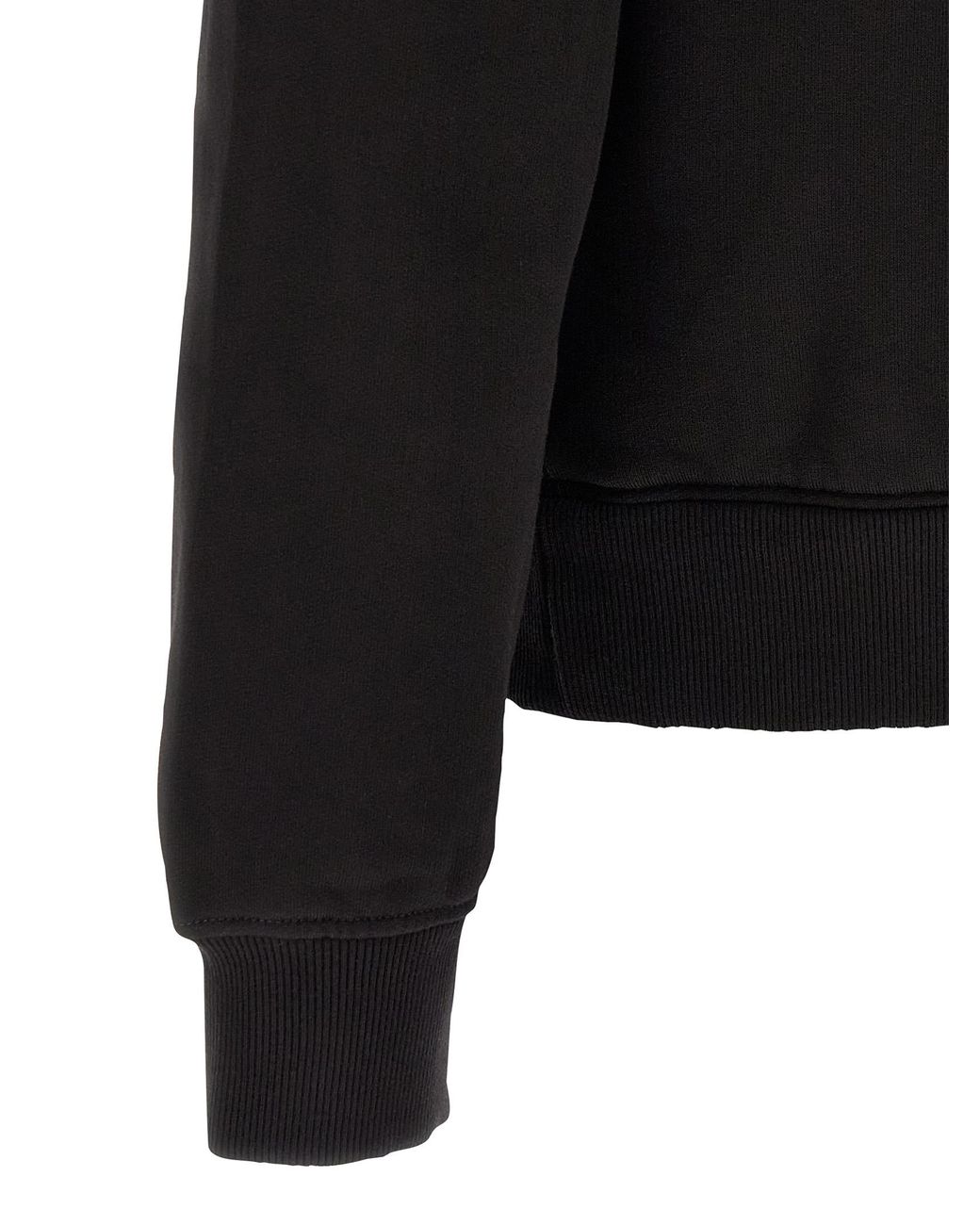 Dolce & Gabbana Black Dolce & Gabbana Logo Plaque Hoodie for men