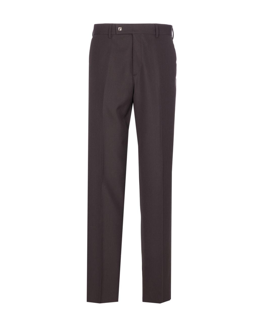 Fendi Blue Trousers Polyester for men