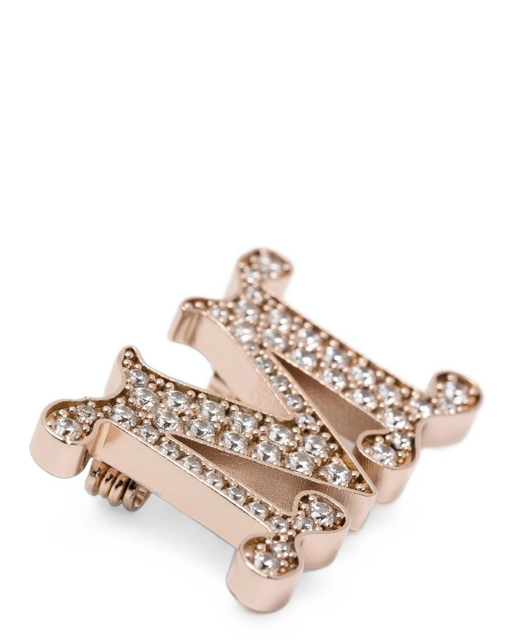 Max Mara White 'Facella' Brooch