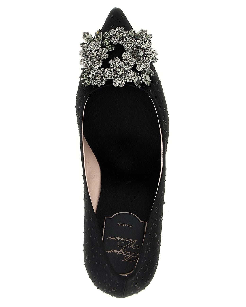 Roger Vivier Black Efflorescence Pump