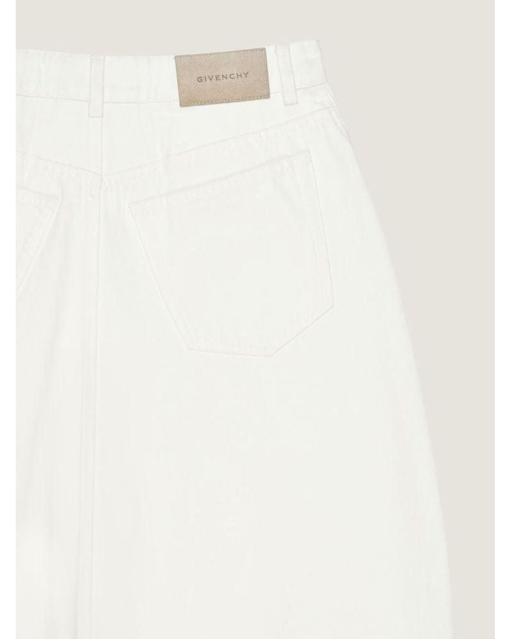 Givenchy Natural Givenchy Cut Jeans