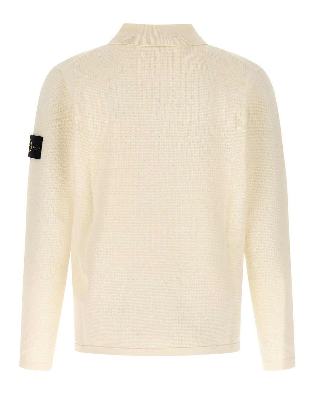 Stone Island Natural Organic Cotton Polo for men