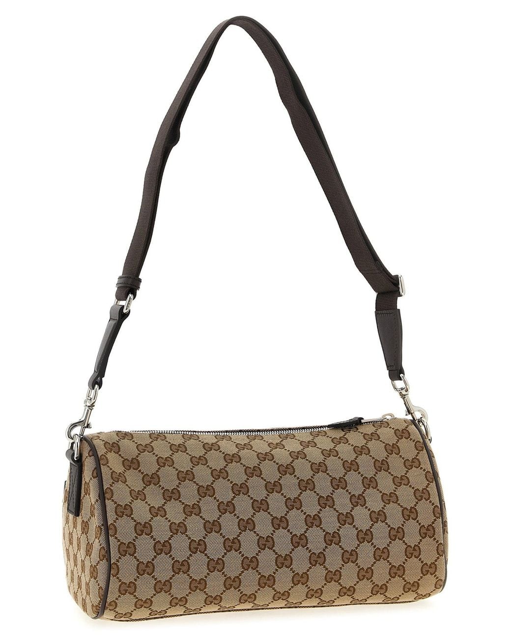 Gucci Metallic Gg Fabric Shoulder Bag
