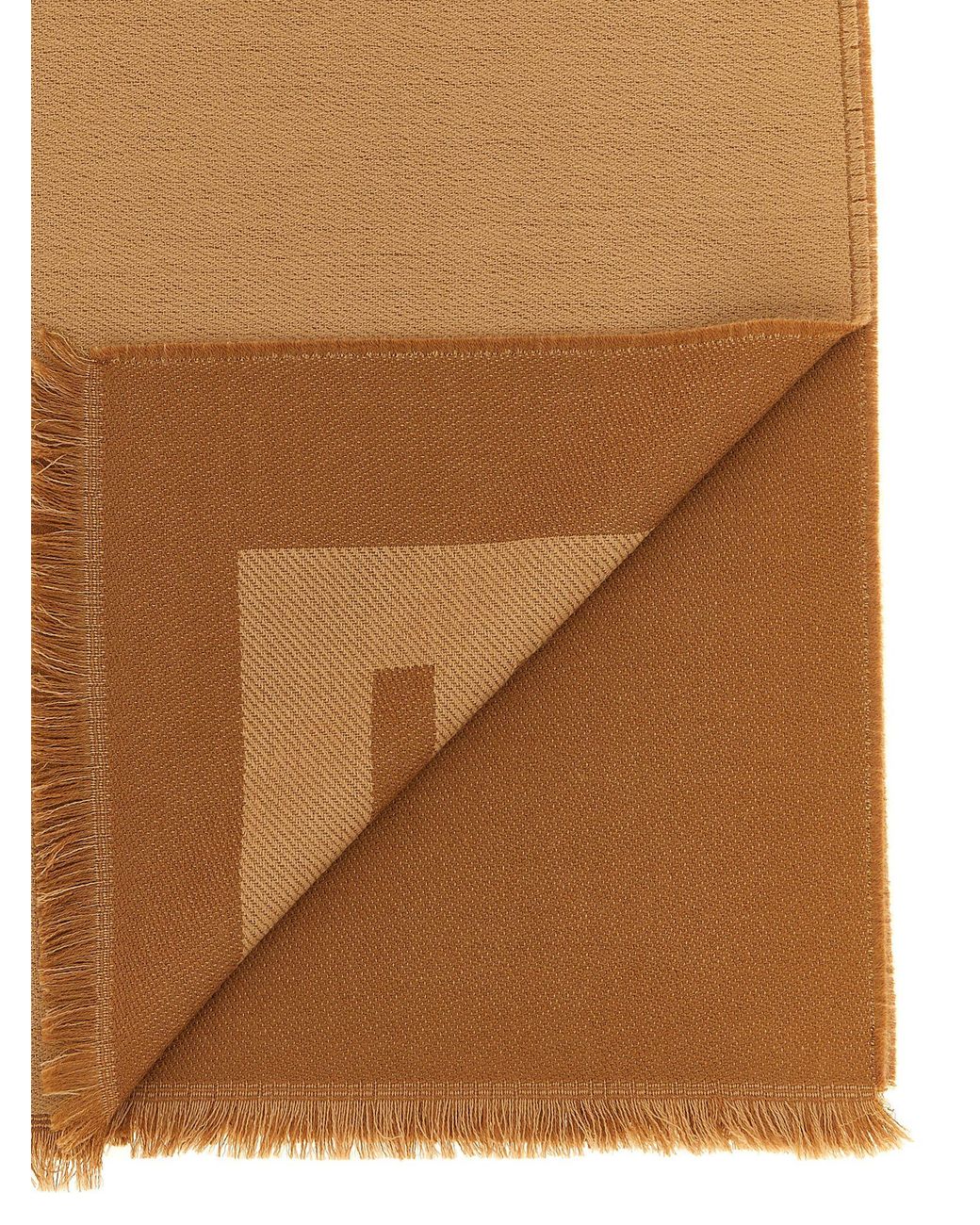 Fendi Natural Ff Macro Scarf for men