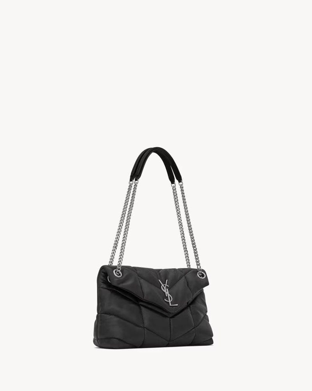 Saint Laurent White Saint Laurent Sac Sl Shoulder Bag