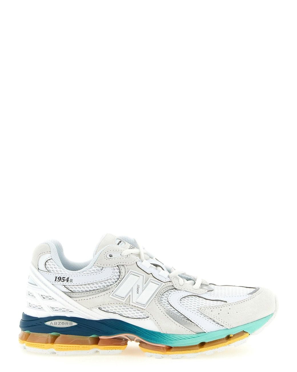 New Balance White 1954R Sneakers