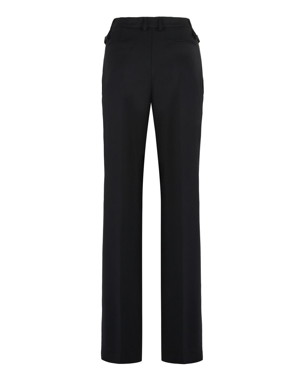 PT Torino Black Virgin Wool Trousers Trouser Suits