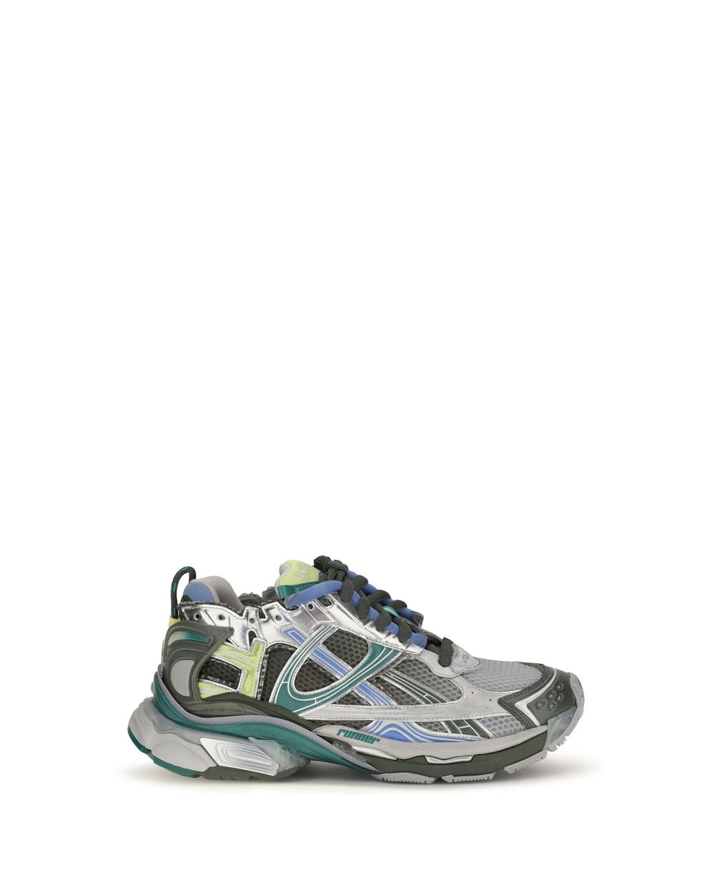 Balenciaga Blue Runner Gradient Sneakers for men