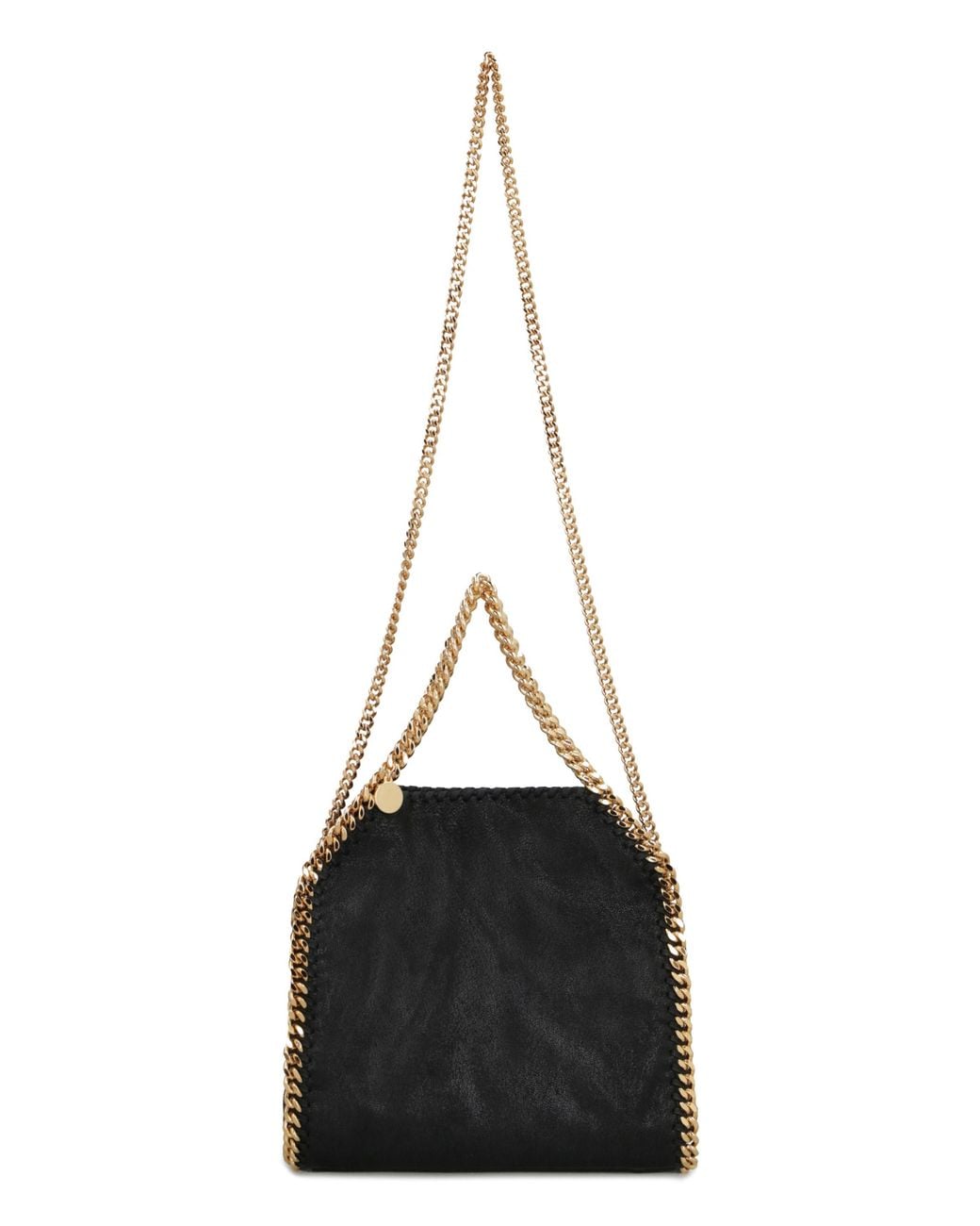 Stella McCartney Black Mini Falabella Tote Handbag